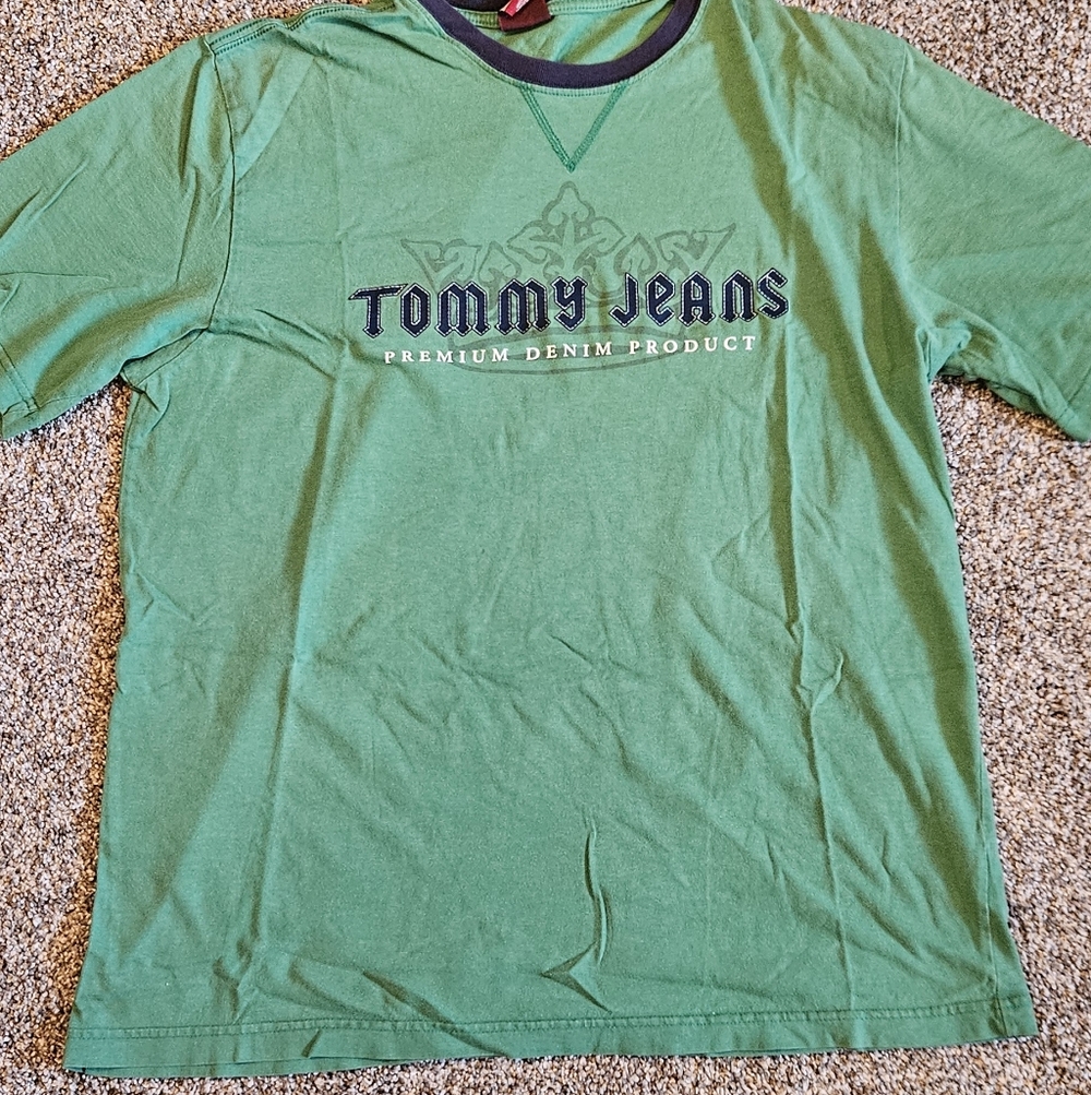 Tommy Hilfiger Lime Green Short Sleeve Tee